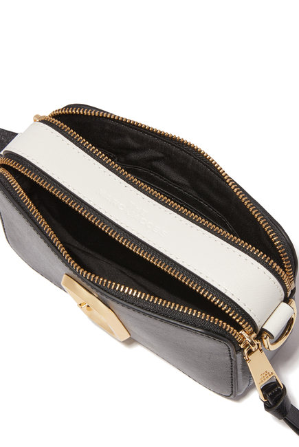The Snapshot Leather Crossbody Bag